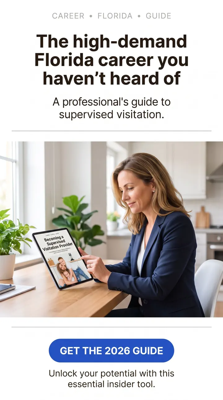 Florida Visitation Provider Guide — free 2026 career checklist